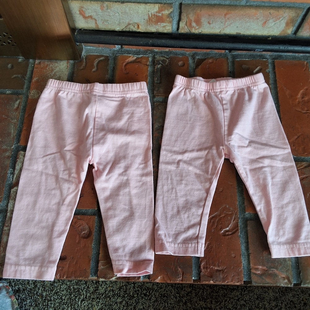 8 Touched by Nature Ditsy Floral Baby Leggins - Picture 3 of 8
